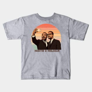 Martin and Malcolm Selfie Kids T-Shirt